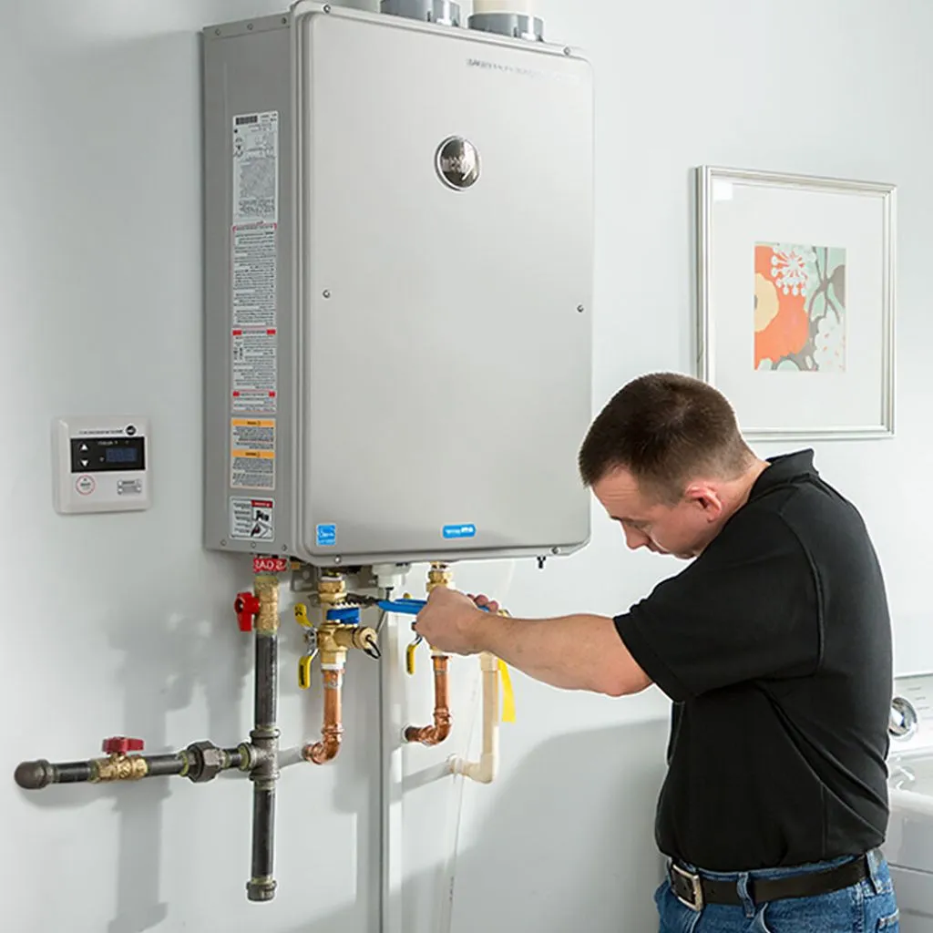 tankless water heater repair in Max, ND